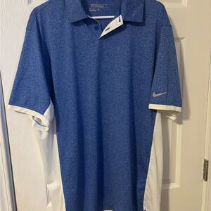 Nike Men's Blue Polo Shirt